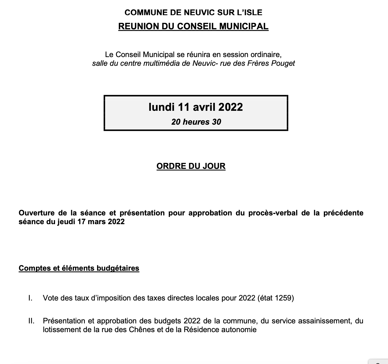 2022 04 06 ordre du jour cm